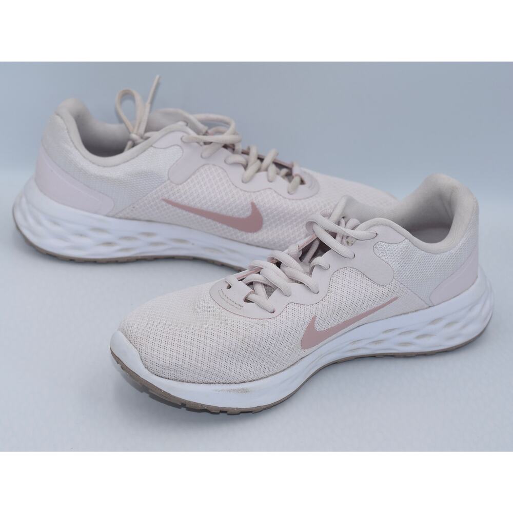 Nike Revolution 6 Next Nature Running Shoes Women's 8 Pink Light Violet White View 6